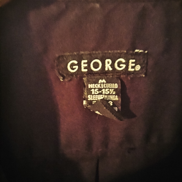 George long sleeve black button down - Picture 3 of 3
